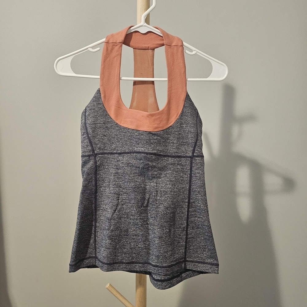 Stylish Gray and Pink Women's Top